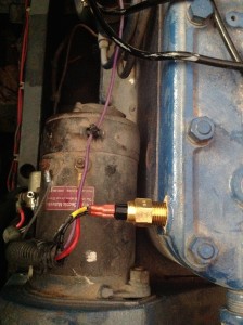 Boat motor and wiring components